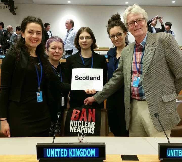 Day 2 of the nuclear ban treaty discussions